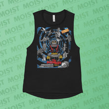 Load image into Gallery viewer, Everybody Dies - The Monkey Movie Ladies’ Muscle Tank | B+C