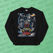 Load image into Gallery viewer, Mrs. Monkey Kills - 2-Sided - The Monkey Movie Sweatshirt | Gildan