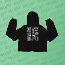 Load image into Gallery viewer, Mrs. Monkey Kills - 2-Sided - The Monkey Movie Crop Hoodie | B+C