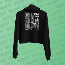 Load image into Gallery viewer, Mrs. Monkey Kills - 2-Sided - The Monkey Movie Crop Hoodie | B+C