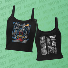 Load image into Gallery viewer, Mrs. Monkey Kills - 2-Sided - The Monkey Movie Micro-Rib Tank Top | B+C