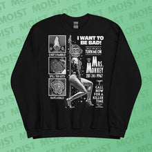 Load image into Gallery viewer, Mrs. Monkey Phone Ad - The Monkey Movie Sweatshirt | Gildan