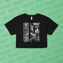 Load image into Gallery viewer, Mrs. Monkey Phone Ad - The Monkey Movie Crop Top | AS Colour