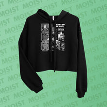 Load image into Gallery viewer, Mrs. Monkey Phone Ad - The Monkey Movie Crop Hoodie | B+C