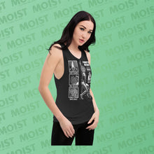 Load image into Gallery viewer, Mrs. Monkey Phone Ad - The Monkey Movie Ladies’ Muscle Tank | B+C