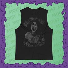Load image into Gallery viewer, why don't you love me obsession movie black muscle tank top bella canvas front