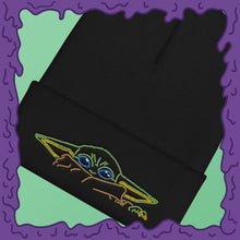 Load image into Gallery viewer, baby yoda the child beanie hat moist zoom