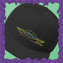 Load image into Gallery viewer, baby yoda the child moist snapback cap hat zoom