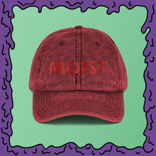 Load image into Gallery viewer, MOIST - Vintage Cotton Twill Cap
