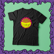 Load image into Gallery viewer, psychedelic hot dog tee shirt moist clothing and junk