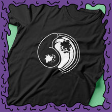 Load image into Gallery viewer, yin yang hot corn dog shirt design twist zoom moist clothing and junk