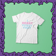 Load image into Gallery viewer, I HEART PUSSYFART - Cross Stitch - Shirt