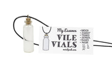 Load image into Gallery viewer, my essence vial viles semen cum vile necklaces product photo