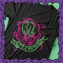 Load image into Gallery viewer, otter my mind black shirt product photo zoom