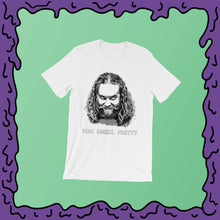 Load image into Gallery viewer, jacob kubon creep face you smell pretty shirt