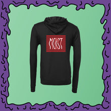 Load image into Gallery viewer, MOIST Stripe Box - Unisex Zip Hoodie