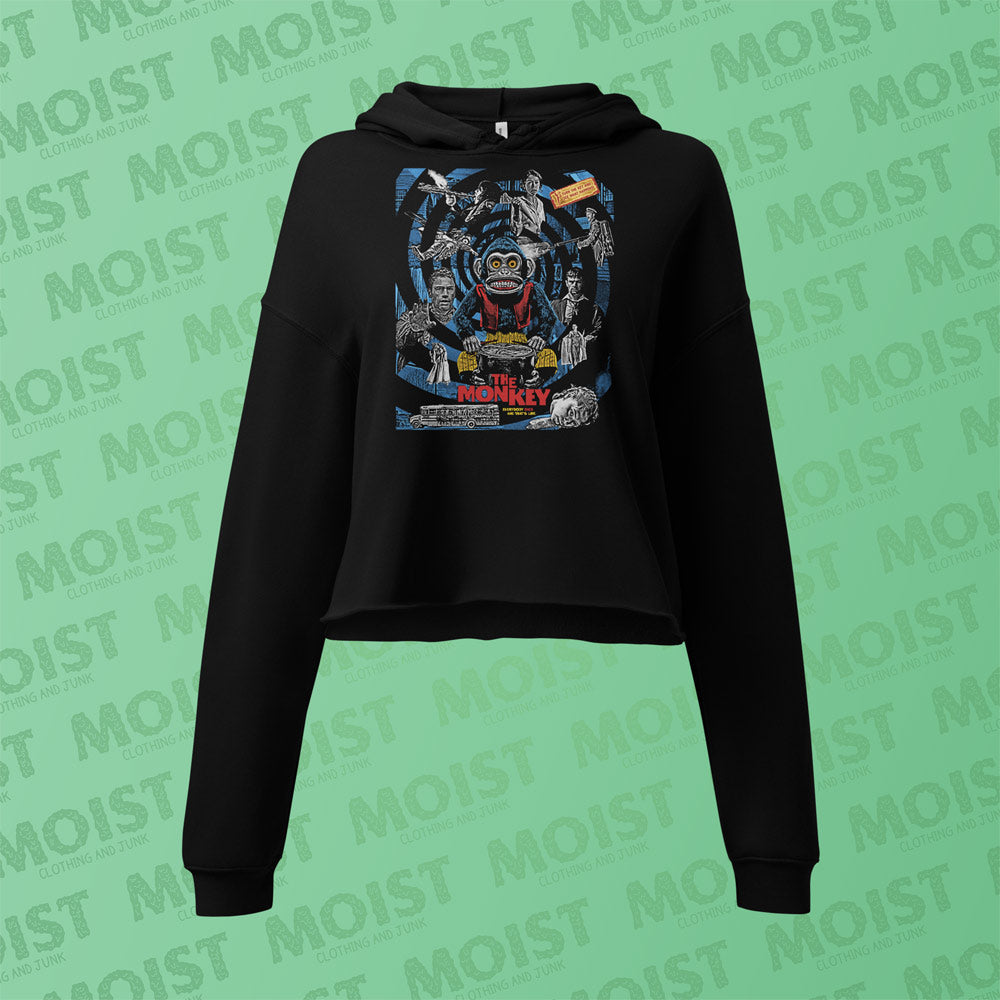 Everybody Dies - The Monkey Movie Crop Hoodie | B+C