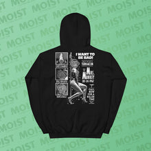 Load image into Gallery viewer, Mrs. Monkey Kills - 2-Sided - The Monkey Movie Hoodie | Gildan
