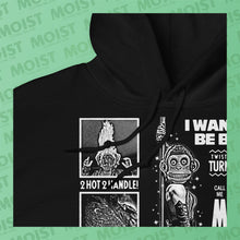 Load image into Gallery viewer, Mrs. Monkey Phone Ad - The Monkey Movie Hoodie | Gildan
