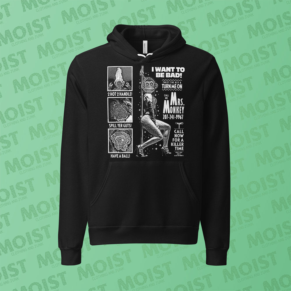 Mrs. Monkey Phone Ad - The Monkey Movie Hoodie | B+C