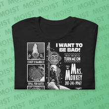 Load image into Gallery viewer, Mrs. Monkey Phone Ad - The Monkey Movie Shirt | B+C
