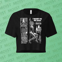 Load image into Gallery viewer, Mrs. Monkey Phone Ad - The Monkey Movie Crop Top | AS Colour
