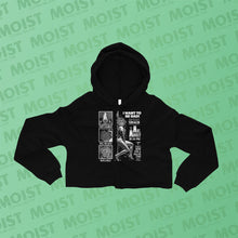 Load image into Gallery viewer, Mrs. Monkey Phone Ad - The Monkey Movie Crop Hoodie | B+C
