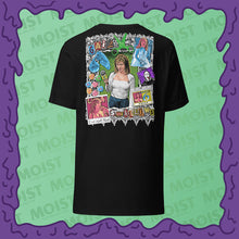Load image into Gallery viewer, Doofy Loves Gail Scary Movie Shirt Design Back Bella+Canvas Brand Black Shirt 01
