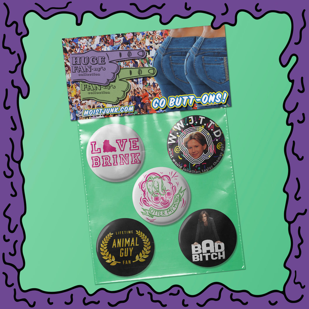 Huge FANny's - Button Pack - 01