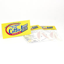 Load image into Gallery viewer, i can&#39;t believe its not cutter temporary tattoos logo moist junk
