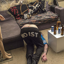 Load image into Gallery viewer, face down ass up moist brand horizontal logo sweatpants product photo
