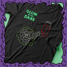 Load image into Gallery viewer, Battery Acid Inhaler - GLOW IN THE DARK - Shirt
