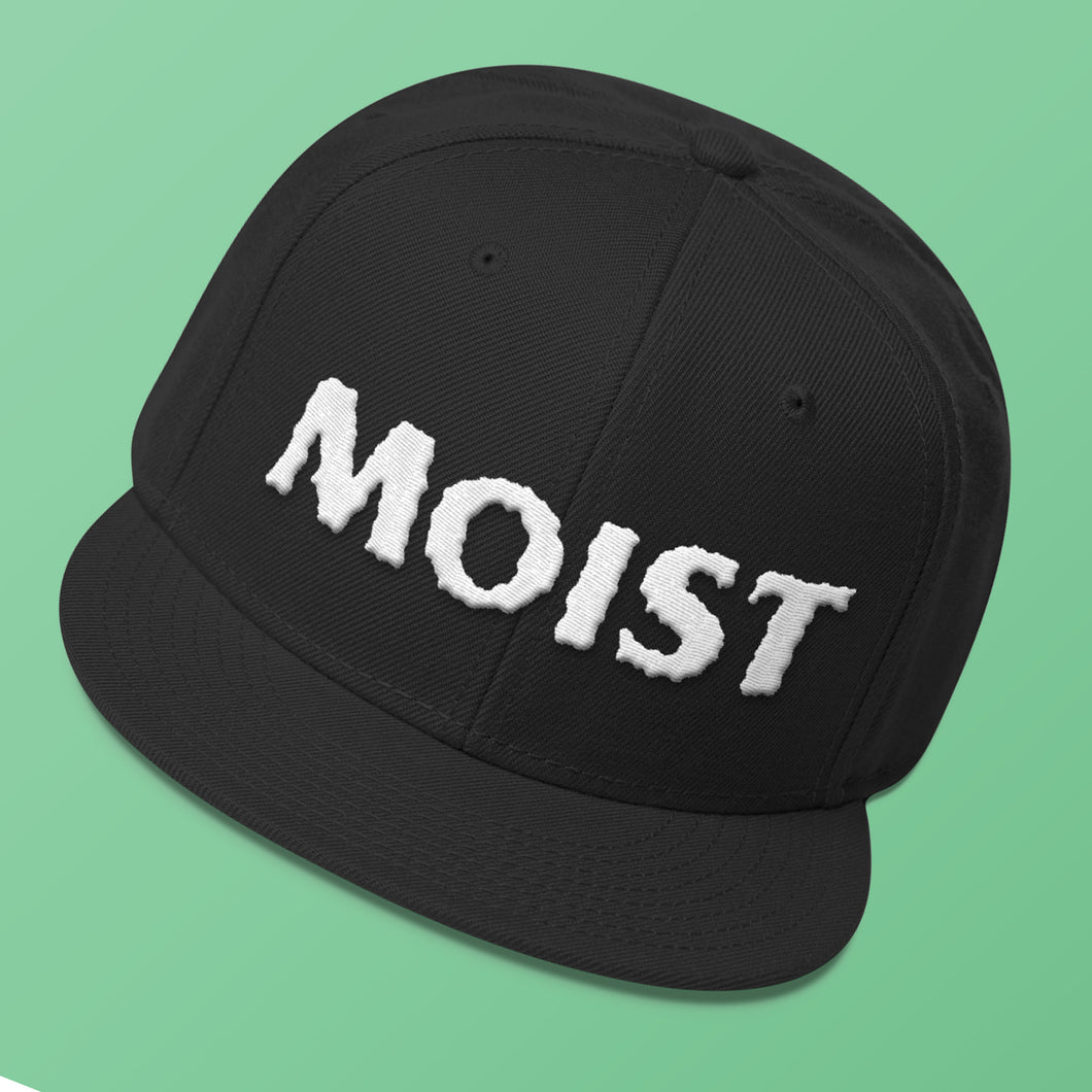 MOIST - Wool Blend Snapback Hat