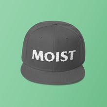 Load image into Gallery viewer, MOIST - Wool Blend Snapback Hat
