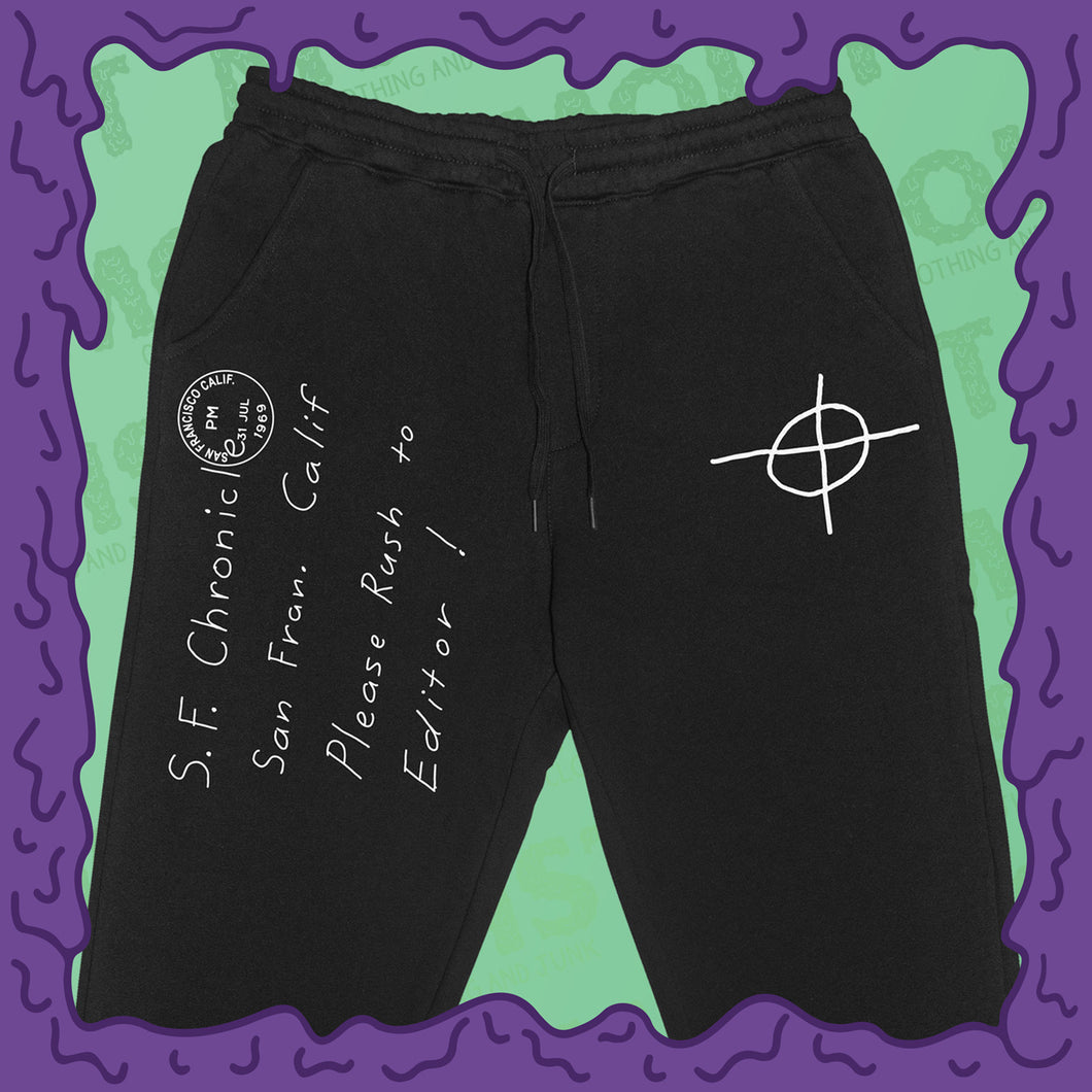 Zodiac Killer - Letter - Joggers