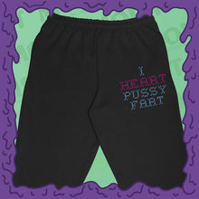 Load image into Gallery viewer, I Heart Pussy Fart - Cross Stitch - Sweatpants

