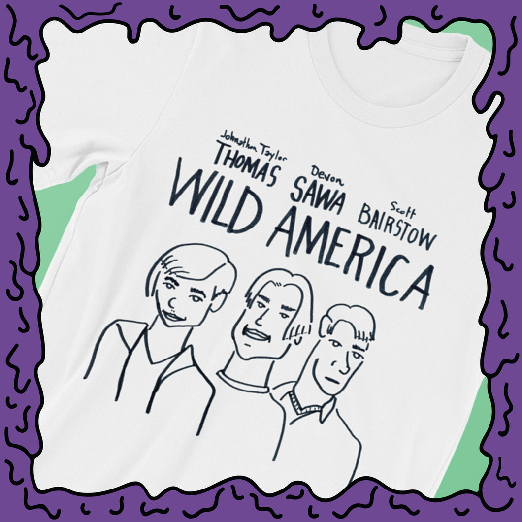 Wild America Movie Poster Fine Art - Shirt