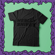 Load image into Gallery viewer, wesley snipes black on black shirt moist clothing
