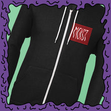 Load image into Gallery viewer, MOIST Stripe Box - Unisex Zip Hoodie
